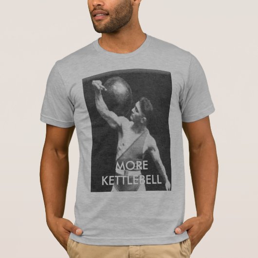 Kettlebell, MEER KETTLEBELL T-shirt (Voorkant)