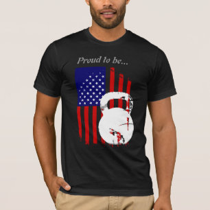 Kettlebell Partriot T-shirt