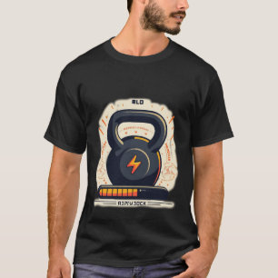 Kettlebell Power Up   Fitness met hoog voltage T-shirt