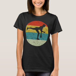 KETTLEBELl retro vintage silhouette 70s T-shirt