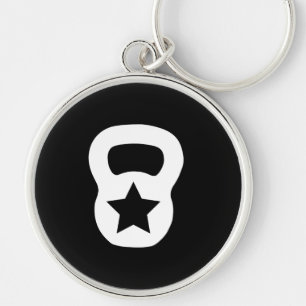 Kettlebell Star Sleutelhanger