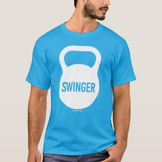 Kettlebell Swinger T-shirt (Voorkant)