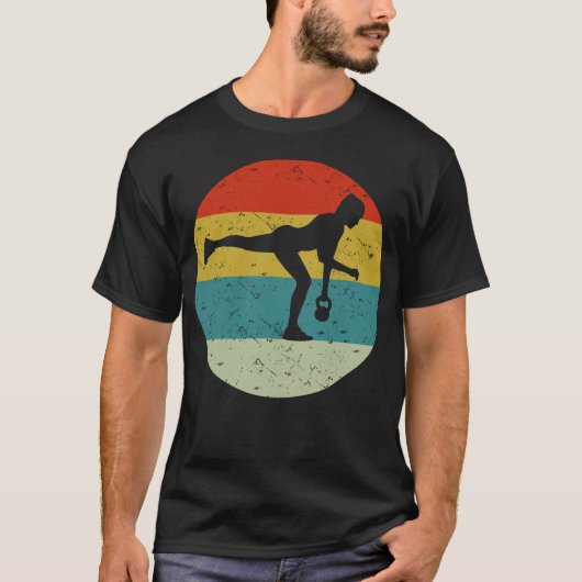 kettlebell t-shirt (Voorkant)