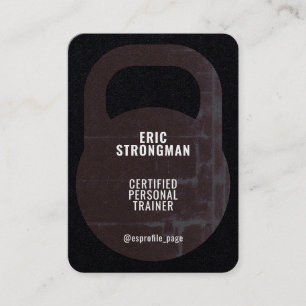 Kettlebell-vormkap Visitekaartje