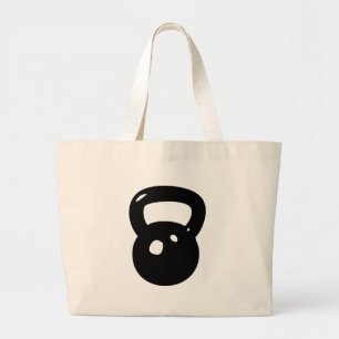 Kettlebell Workout Grote Tote Bag