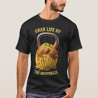 Kettlebell Workout Gym Pak Het Leven Bij De Gehakt T-shirt