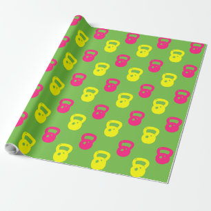 Kettlebell Wrapping Paper - Cadeaupapier