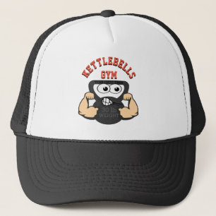 Kettlebells Gym Workout Trucker Pet