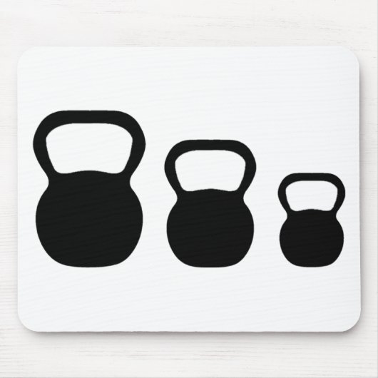 Kettlebells Muismat (Voorkant)