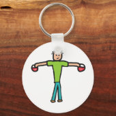 Kettlebells Sleutelhanger (Voorkant)