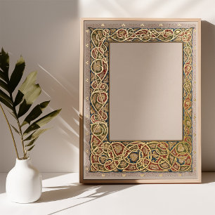 Ketubah Rubaiyat Handschrift Art Nouveau Folie Afdrukken