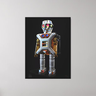 Ketum, Robot van Geheimen Alleen Gedroomd Canvas Afdruk