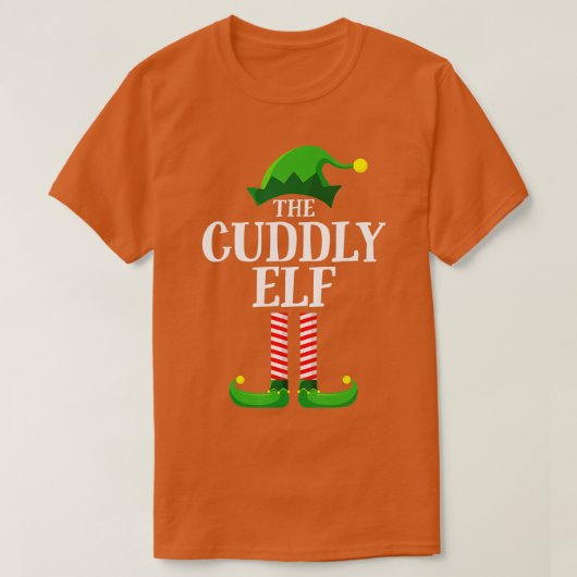 Keuffer Elf Matching Family-kerstfeest T-shirt (Design voorkant)
