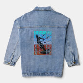 Keuforing Denim Jacket (Achterkant)