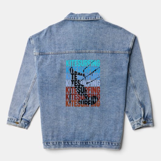Keuforing Denim Jacket (Achterkant)