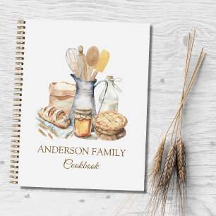 Keuken Bakgerei Familie Recepten Kookboek Notitieboek