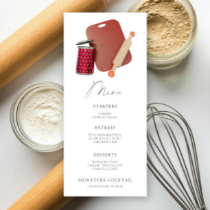 Keuken Bruilofts Bruidsshower Menu