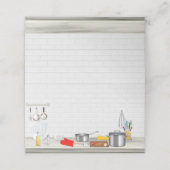 Keuken chef-kok Kookfeest (Buitenkant ongevouwen)