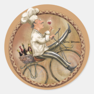 Keuken Chef Sticker - SRF