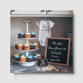  keuken Cupcake baby fotoboek keepsake Gastenboek (Voorkant)