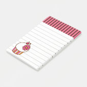 Keuken Cupcake Post Het Noten Gift Post-it® Notes (Schuin)