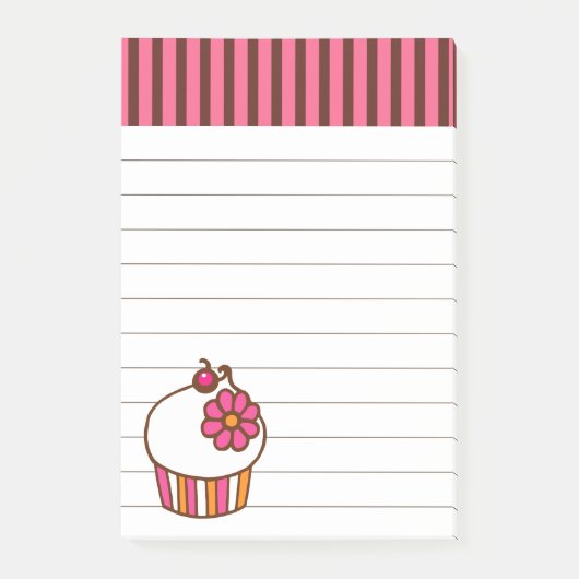 Keuken Cupcake Post Het Noten Gift Post-it® Notes (Voorkant)
