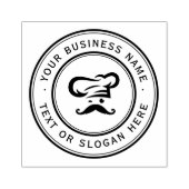 KEUKEN Custom Business Logo Groot Rubberstempel (Afrduk)