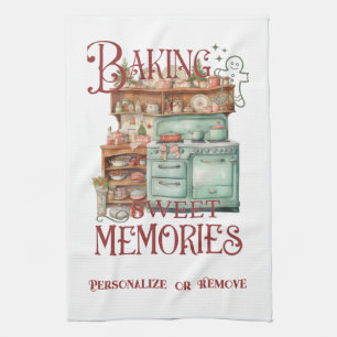 keuken decor bakken zoete herinneringen theedoek