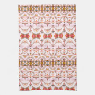 Keuken Decor in Red Rose en Blauwgroen Theedoek