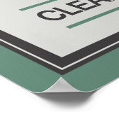 Keuken - douanenaam - poster (Hoek)