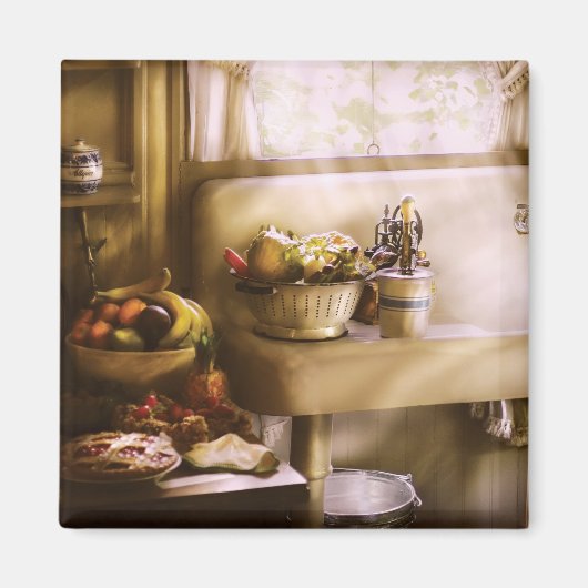 Keuken - Een keuken van 1930 Magneet (Voorkant)