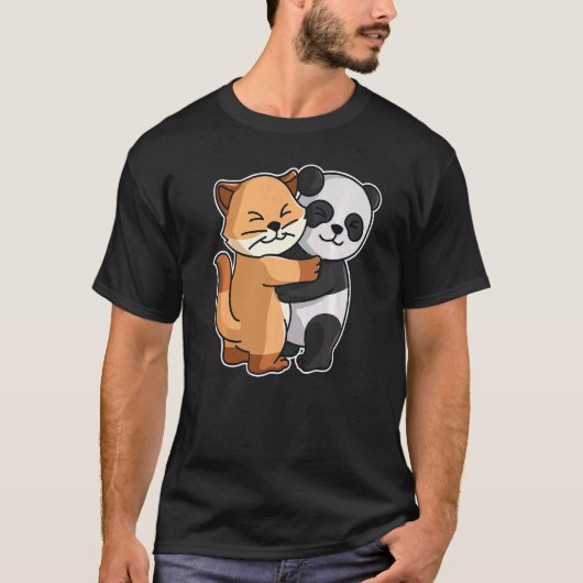 Keuken- en panda-koeiendieren voor vrouwen t-shirt (Voorkant)