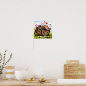 Keuken en puppy's reizen in een tas poster (Keuken)
