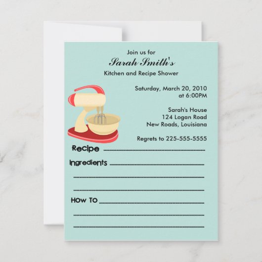 Keuken- en receptenbruiloft (Voorkant)