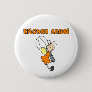 Keuken Engel Fee Knoop Ronde Button 5,7 Cm
