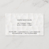 Keuken garde | Geometrisch  Visitekaartje (Achterkant)