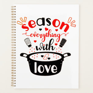 Keuken-geïnspireerde Wavy Wonders, Warme Wishes Planner