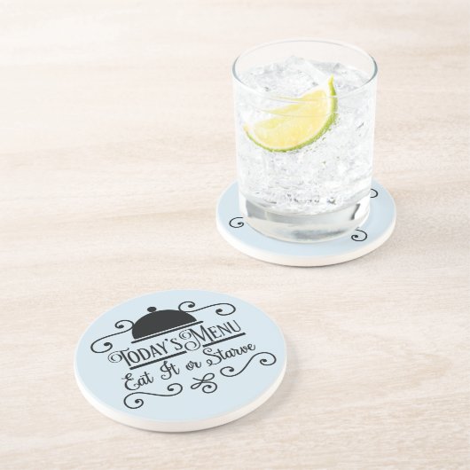 Keuken Gezegden Zandsteen Onderzetter (Zijkant)