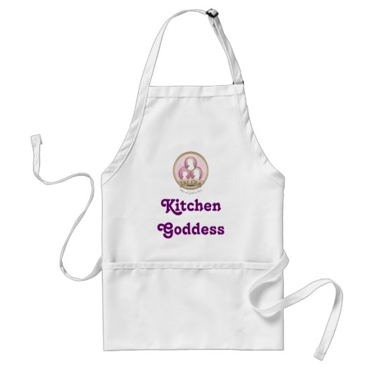 keuken Goddess Apron Standaard Schort (Voorkant)
