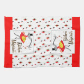 Keuken goochelaar aangepaste retro sterren koken h theedoek (Horizontaal)