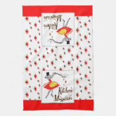 Keuken goochelaar aangepaste retro sterren koken h theedoek (Verticaal)