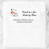 Keuken goochelaar  recept Sticker (Tas)