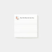 Keuken goochelaar Retro Lined Post it Notes (Voorkant)