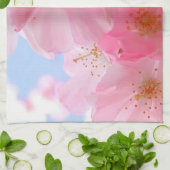 Keuken handdoek / appel bloesems (Gevouwen)