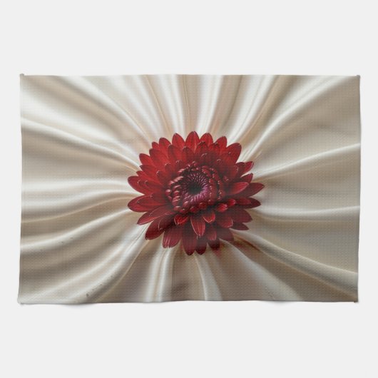 Keuken handdoek met Japanase Kleuren Design (Horizontaal)