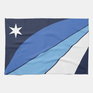 Keuken handdoek met Vlag van Columbia, SC