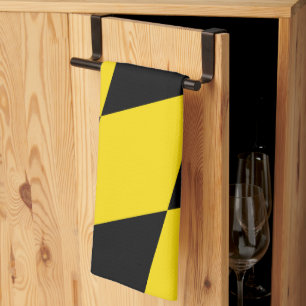 Keuken handdoek met vlag van München