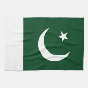 Keuken handdoek met vlag van Pakistan