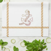 Keuken Handdoek - Ship Anchor (Gevouwen)