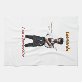 Keuken Handdoeken Barber thema